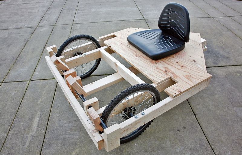 Illustration for article titled How To Build a Cheap(ish) Drill-Powered Go-Kart
